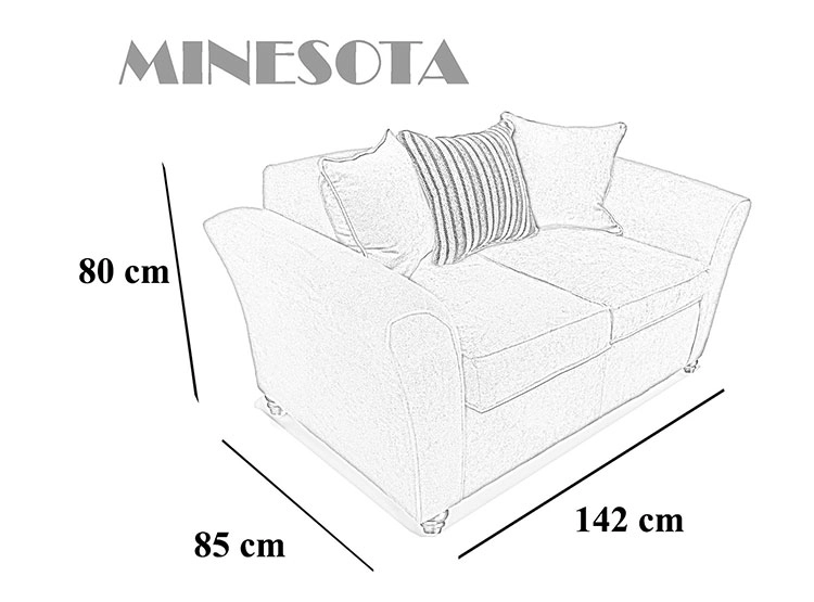 SOFA ELEGANT DETAIL MINESOTA 2C - 3