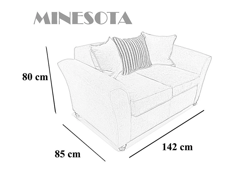 SOFA ELEGANT DETAIL MINESOTA 2C - 3