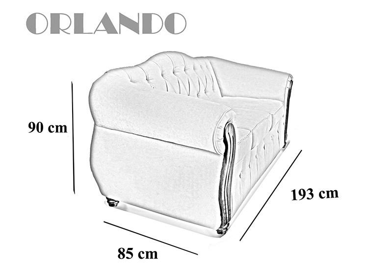 SOFA ELEGANT DETAIL ORLANDO 3C - 3