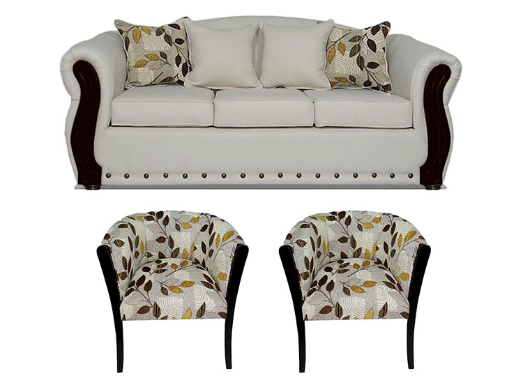 JUEGO DE LIVING ELEGANT DETAIL BARTOLUCCI 311 - 1