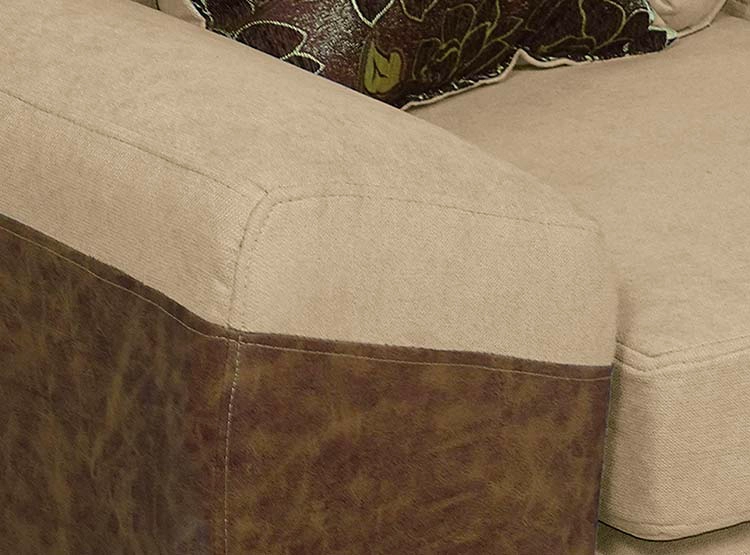 SOFA ELEGANT DETAIL HOUSTON TELA PU 3C - 3