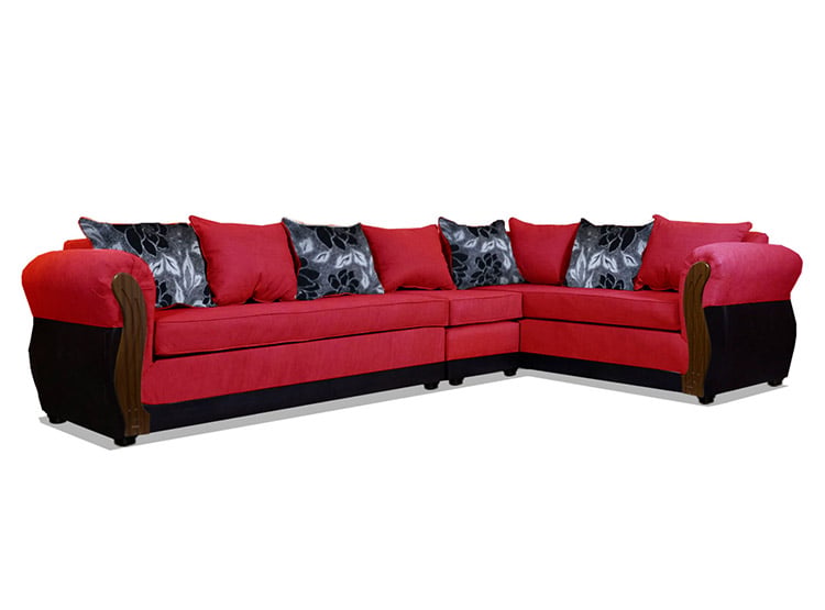 SOFA SECCIONAL DERECHO ELEGANT DETAIL GIRONA TELA PU 7C - 3