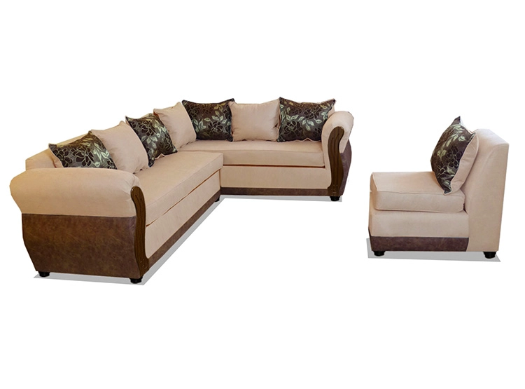 SOFA SECCIONAL DERECHO ELEGANT DETAIL GIRONA TELA PU 7C - 2