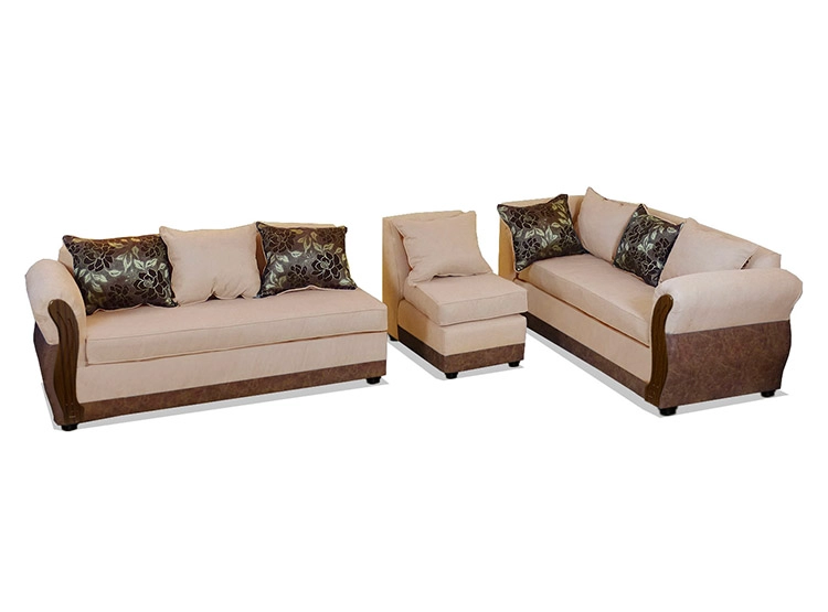 SOFA SECCIONAL DERECHO ELEGANT DETAIL GIRONA TELA PU 7C - 3