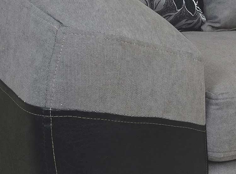 SOFA SECCIONAL DERECHO ELEGANT DETAIL HOUSTON TELA PU 7C - 4