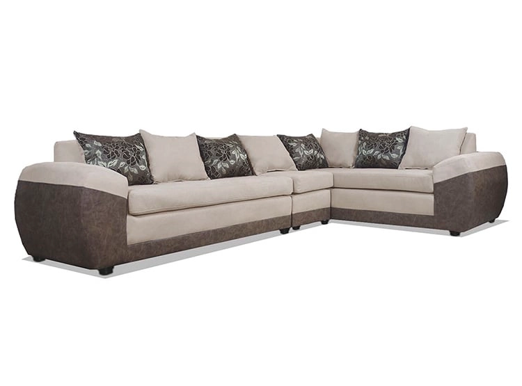 SOFA SECCIONAL DERECHO ELEGANT DETAIL HOUSTON TELA PU 7C - 1