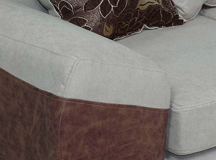 SOFA SECCIONAL DERECHO ELEGANT DETAIL HOUSTON TELA PU 7C - 4