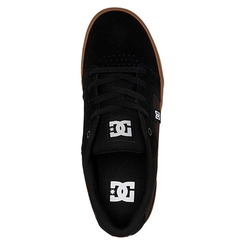 ZAPATILLAS HOMBRE DC SHOES URBANAS NEGRO ANVIL M CUERO - 4