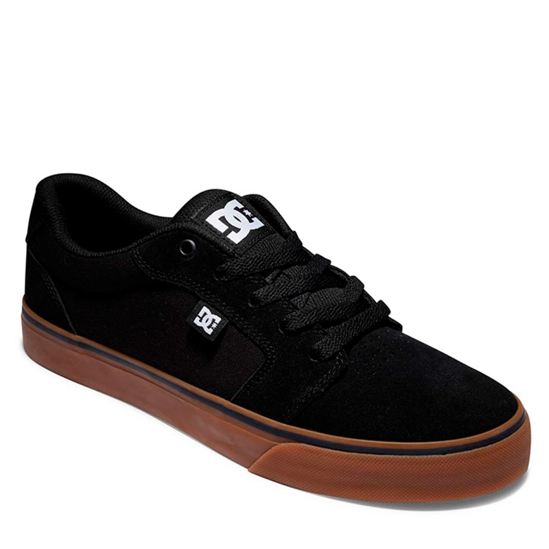 ZAPATILLAS HOMBRE DC SHOES URBANAS NEGRO ANVIL M CUERO - 2
