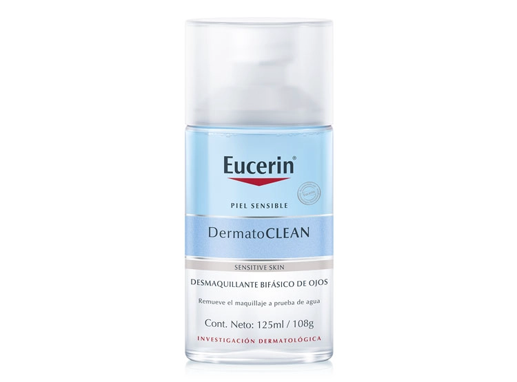 DESMAQUILLANTE BIFÁSICO DE OJOS EUCERIN DERMATOCLEAN 125 ML - 1