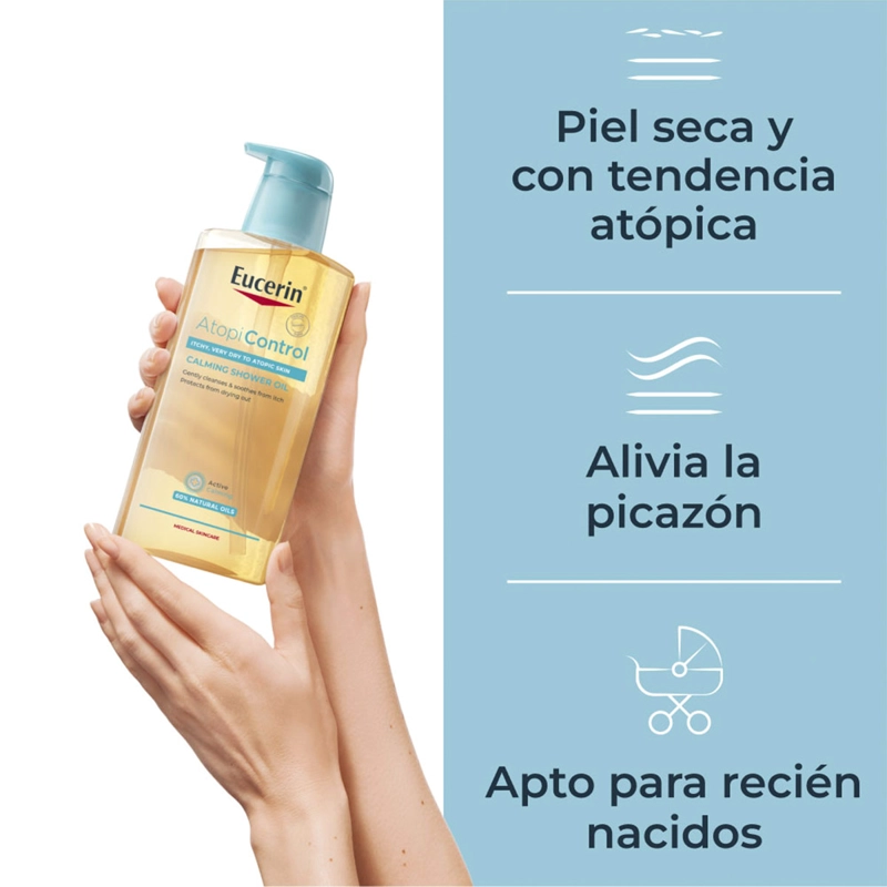 ACEITE DE DUCHA EUCERIN ATOPI CONTROL 400 ML - 3