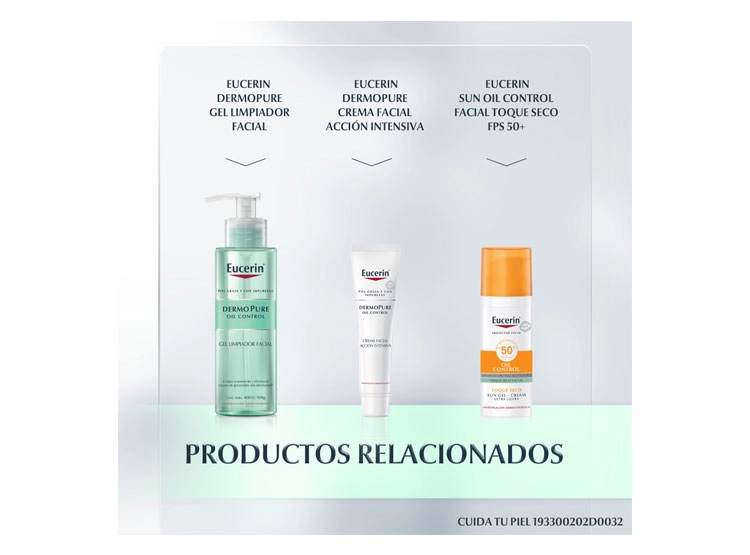 CREMA FACIAL EUCERIN HIDRATANTE MATIFICANTE DERMOPURE 50 ML - 8