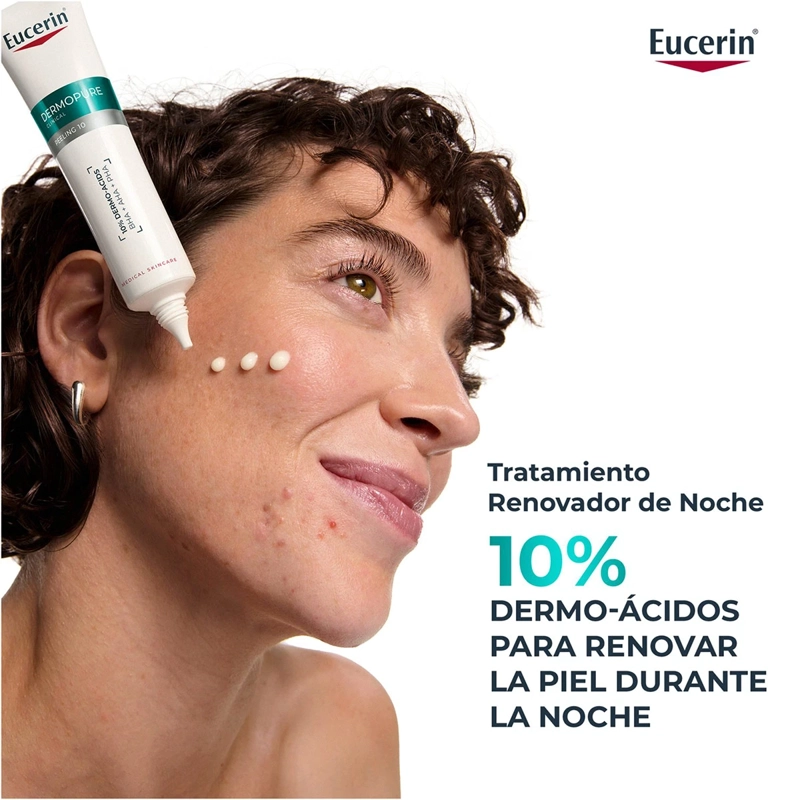 CREMA FACIAL EUCERIN HIDRATANTE RENOVADOR 0.1 DERMOPURE 40 ML - 8