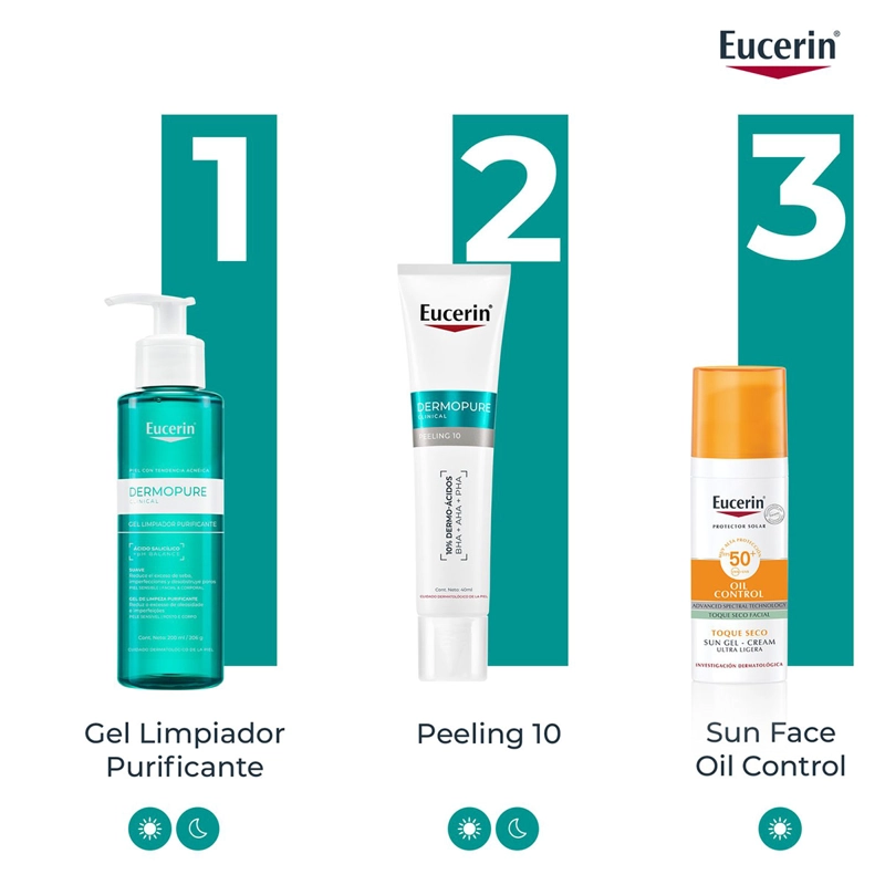 CREMA FACIAL EUCERIN HIDRATANTE RENOVADOR 0.1 DERMOPURE 40 ML - 10