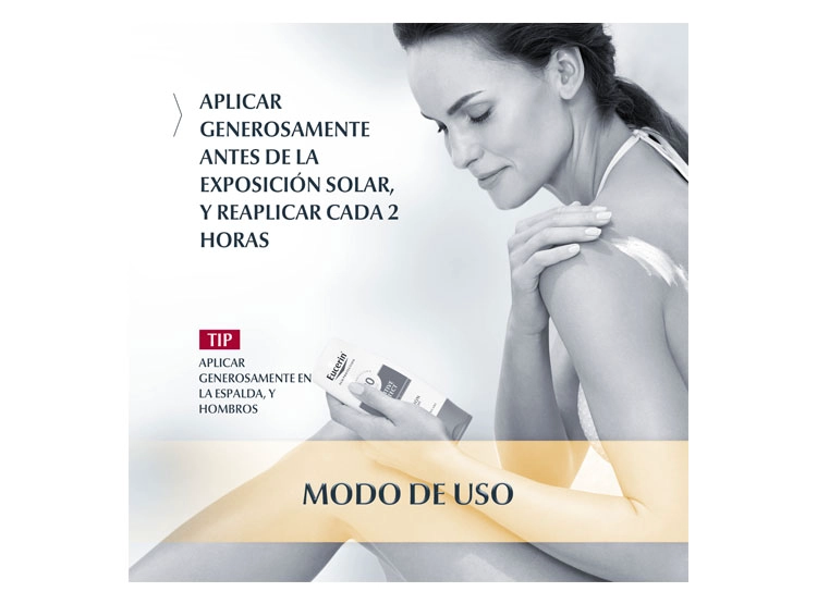 PROTECTOR SOLAR CORPORAL EUCERIN LOCION TECTURA MUY LIGERA SPF 50 150 ML - 4