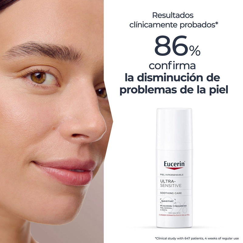 CREMA FACIAL EUCERIN HIDRATANTE FLUIDA ULTRASENSITIVE 50 ML - 5