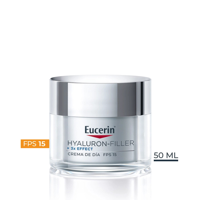 CREMA EUCERIN GEL ANTIEDAD DÍA HYALURON FILLER PIEL SECA SPF 15 50 ML - 1