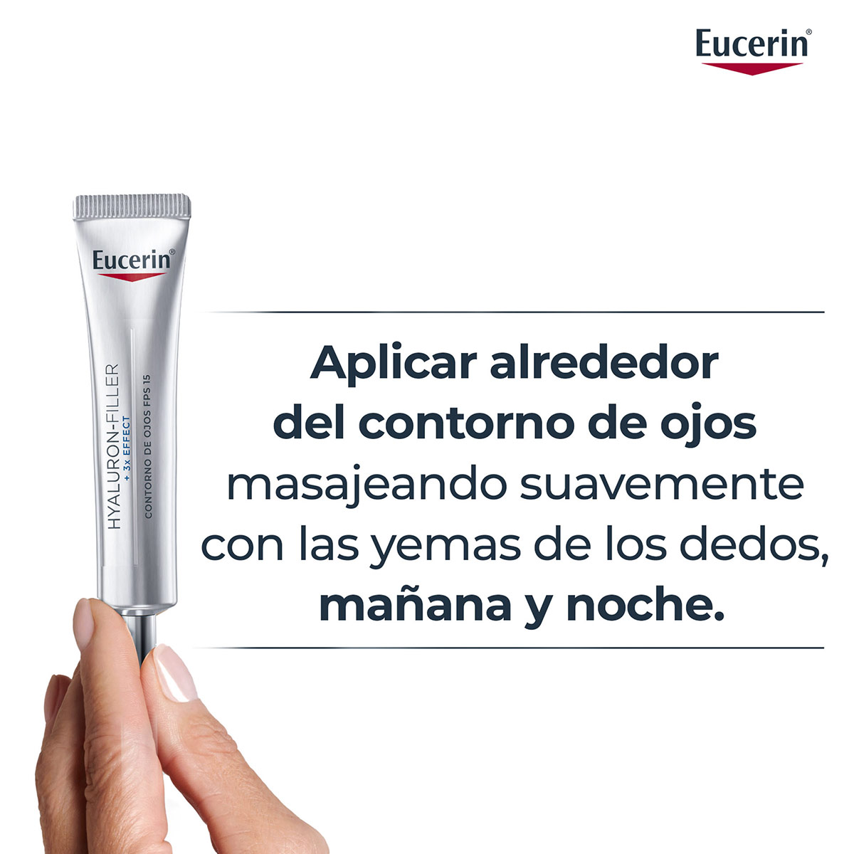 CONTORNO DE OJOS EUCERIN ANTIEDAD HYALURON FILLER SPF 15 15 ML - 8