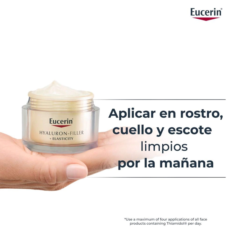 CREMA FACIAL EUCERIN HIDRATANTE DÍA HYALURON FILLER ELASTICITY SPF 15 50 ML - 5