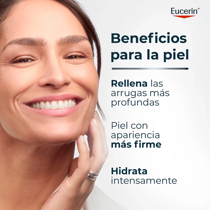 CREMA FACIAL EUCERIN HIDRATANTE DÍA HYALURON FILLER SPF 30 50 ML - 3