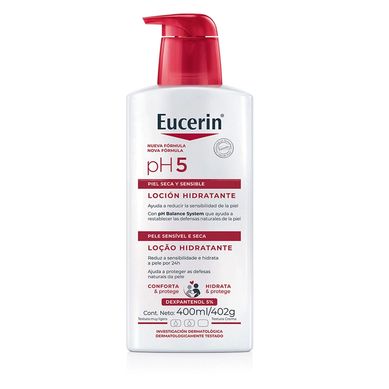 LOCION CORPORAL EUCERIN HIDRATANTE PH5 BOMBA 400 ML - 1