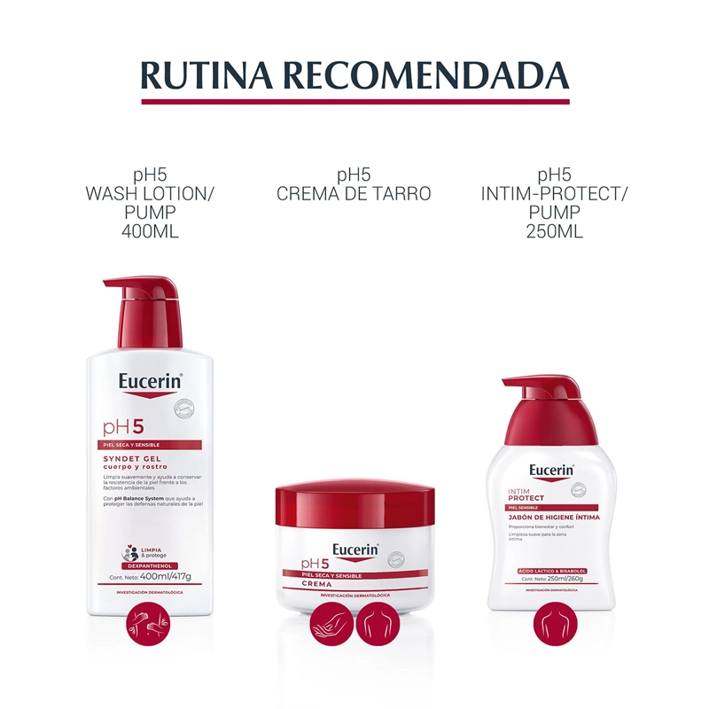 LOCION CORPORAL EUCERIN HIDRATANTE PH5 BOMBA 400 ML - 6