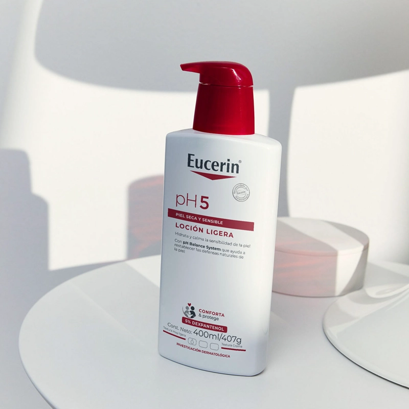 LOCION CORPORAL EUCERIN HIDRATANTE ULTRALIGERA PH5 BOMBA 400 ML - 7