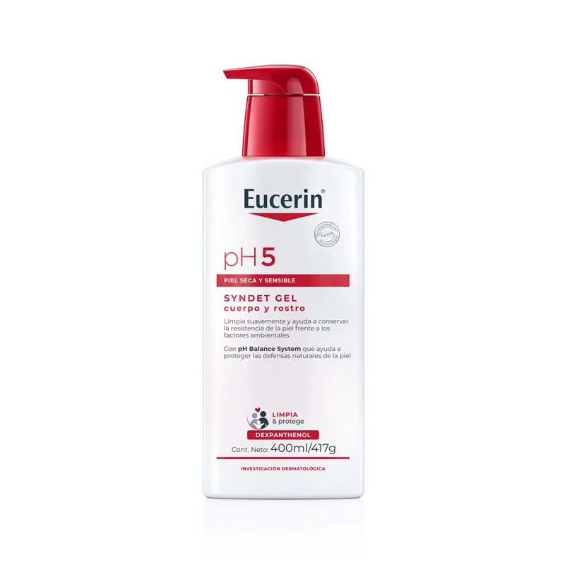 LIMPIADOR CORPORAL EUCERIN GEL PH5 SYNDET BOMBA 400 ML - 1