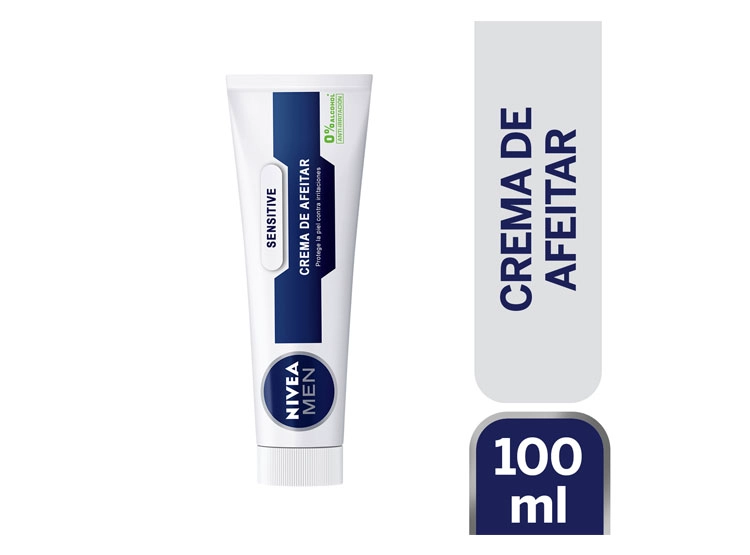 CREMA FACIAL NIVEA HIDRATANTE AFEITAR MEN SENSITIVE 100 ML - 1