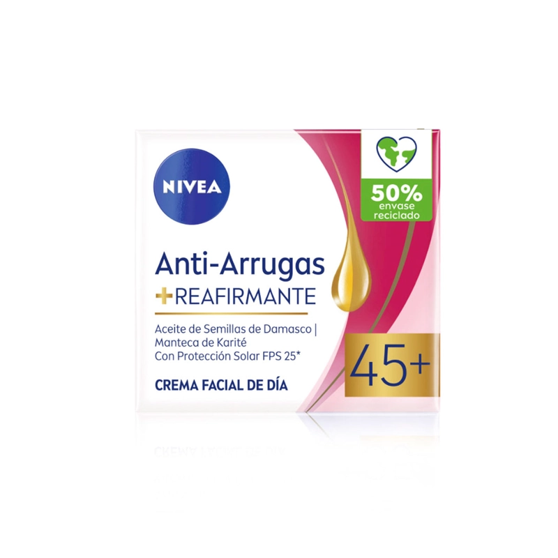 CREMA FACIAL NIVEA HIDRATANTE ANTIARRUGAS REAFIRMANTE 45 50 ML - 4