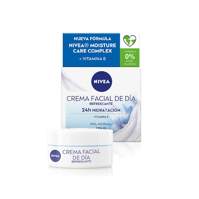 CREMA FACIAL NIVEA HIDRATANTE DÍA ACTIVA PIEL NORMAL SPF 15 50 ML - 1