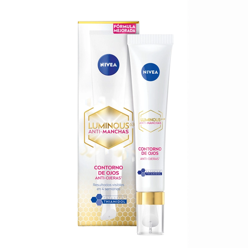 CONTORNO DE OJOS NIVEA ANTIOJERAS CELLULAR LUMINOUS 15 ML - 1