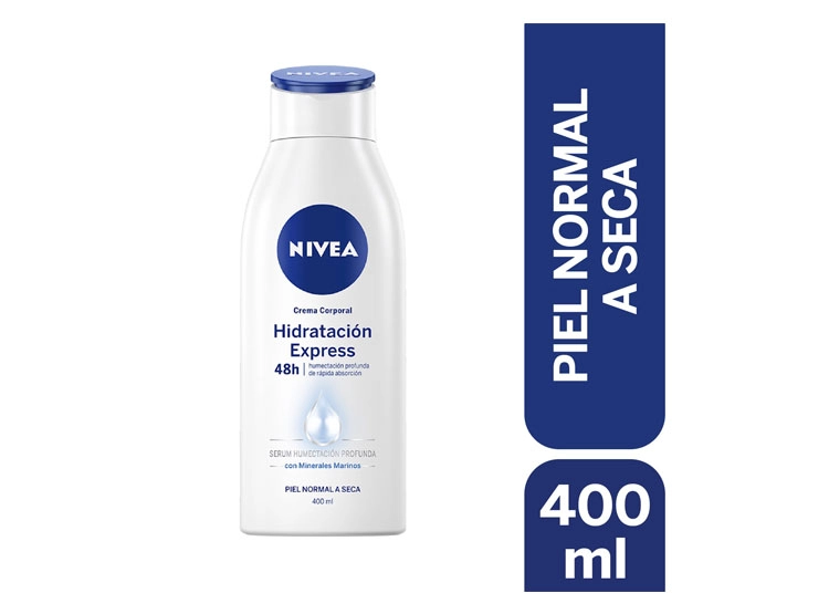 CREMA CORPORAL NIVEA HIDRATANTE HIDRATACIÓN EXPRESS 400 ML - 1