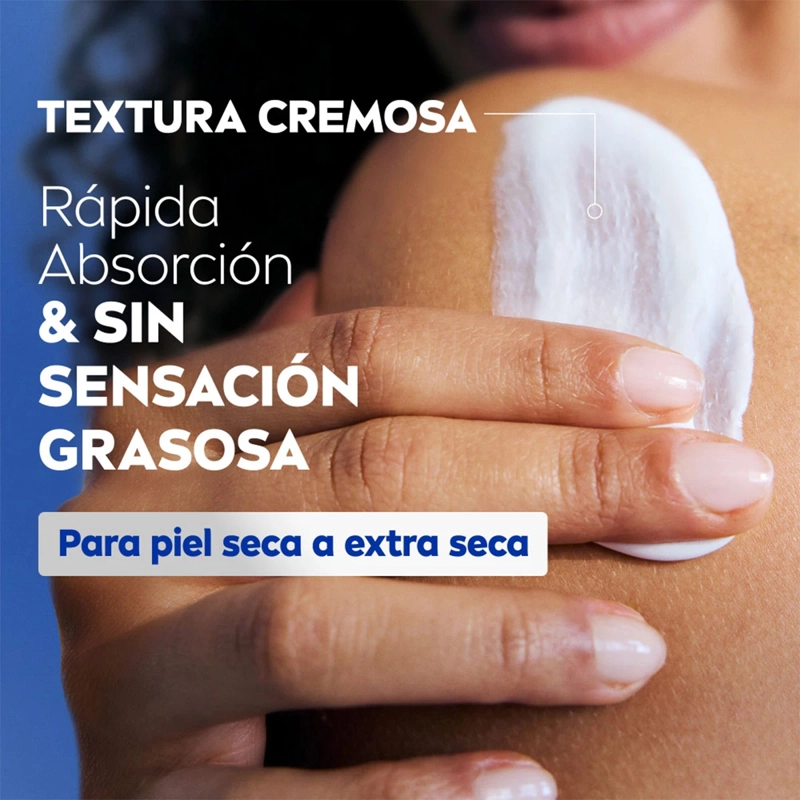 CREMA CORPORAL NIVEA HIDRATANTE MILK NUTRITIVA PIEL EXTRA SECA 1 L - 4