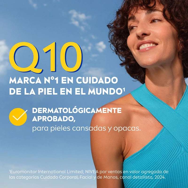 CREMA FACIAL NIVEA HIDRATANTE DÍA Q10 ENERGY SPF 15 50 ML - 10