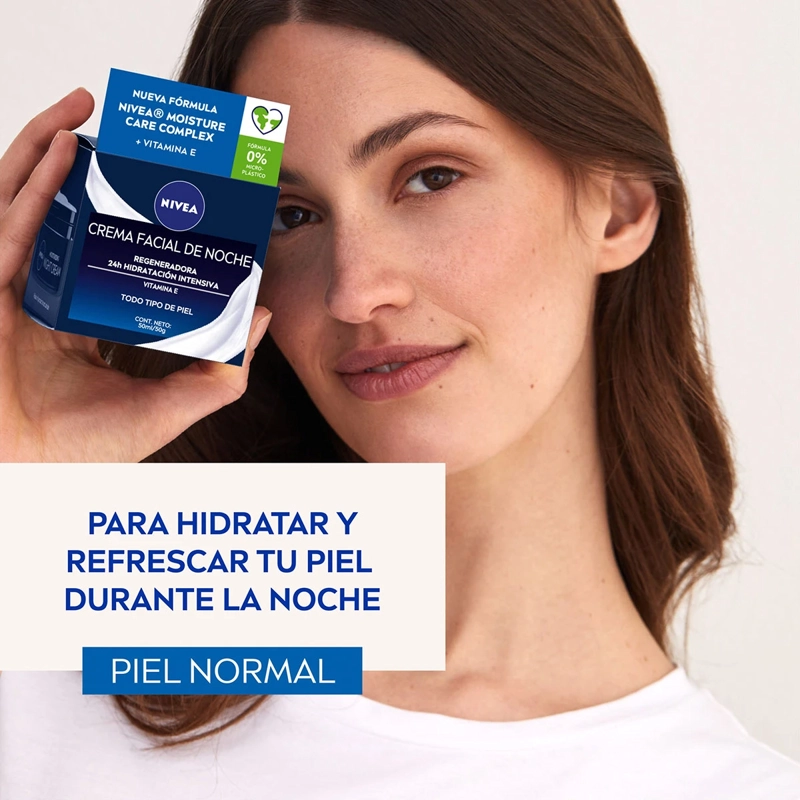 CREMA FACIAL NIVEA HIDRATANTE NOCHE REGENERADORA 50 ML - 4
