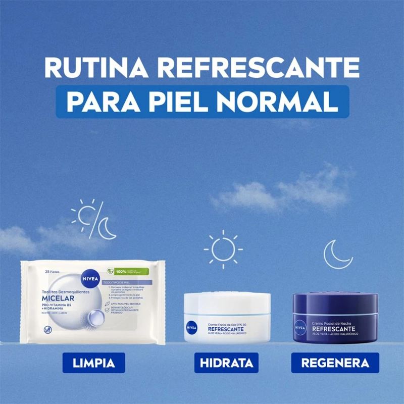 CREMA DE NOCHE NIVEA HIDRATANTE REGENERADORA 50ML - 9