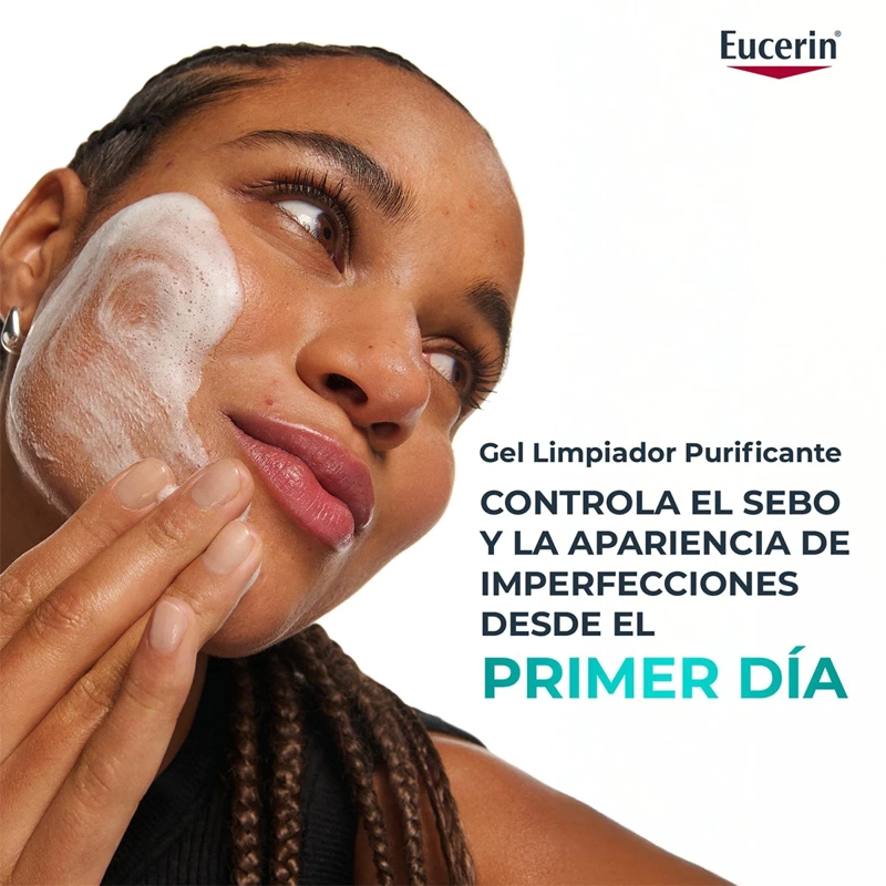 GEL LIMPIADOR EUCERIN DERMOPURE 400 ML - 7