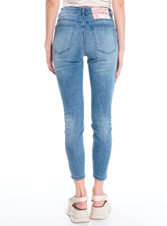 JEANS MUJER ELLUS ALGODÓN SKINNY - 3