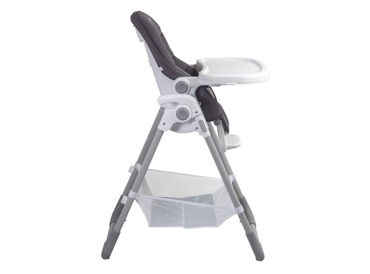 SILLA DE COMER BEBE INFANTIL SNACK LX GRIS BEBESIT - 4