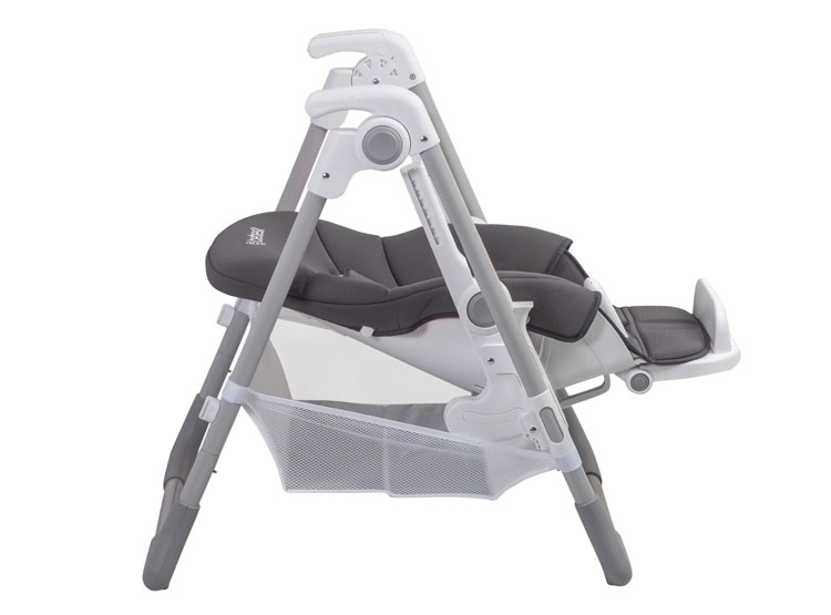 SILLA DE COMER BEBE INFANTIL SNACK LX GRIS BEBESIT - 5