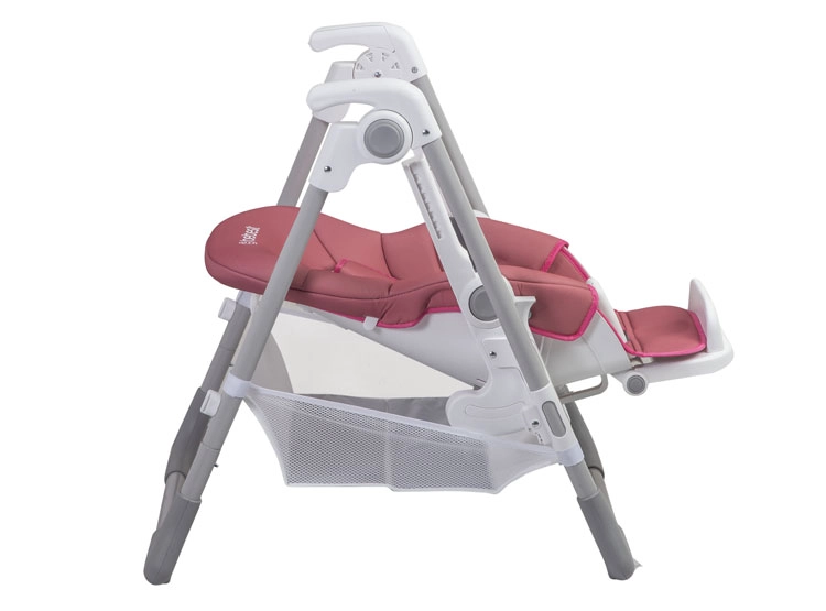 SILLA DE COMER BEBE INFANTIL SNACK LX ROSADA BEBESIT - 6