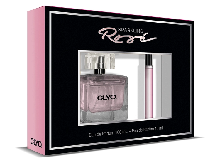 SET PERFUME CLYO SPARKLING MUJER EDT 100 ML+ PERFUMERO 10 ML - 1