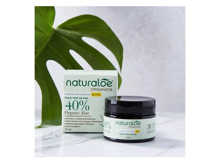 CREMA NATURALOE ANTIEDAD HIDRATANTE DÍA SPF 30 50 ML - 2