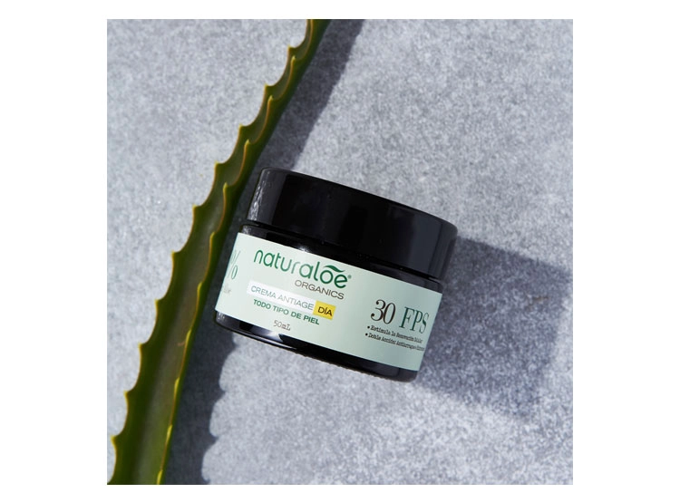 CREMA NATURALOE ANTIEDAD HIDRATANTE DÍA SPF 30 50 ML - 3