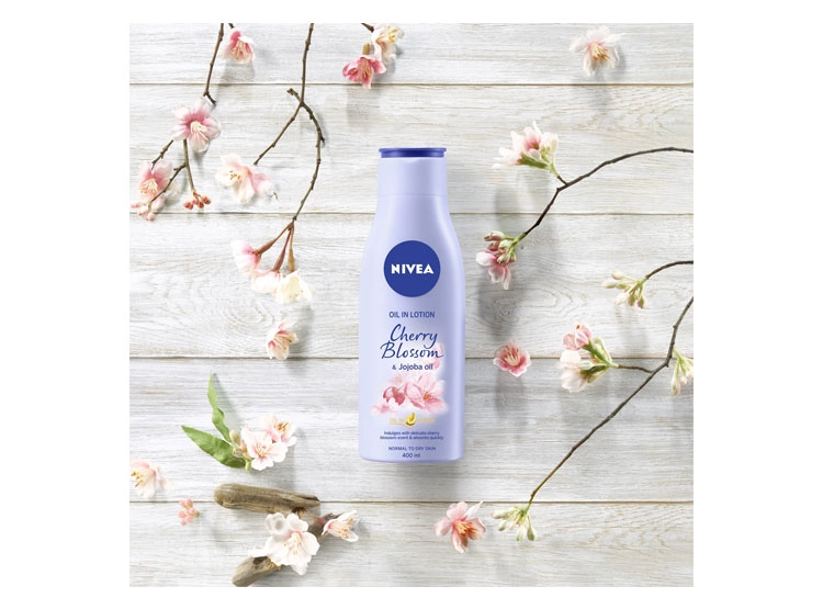 LOCION CORPORAL NIVEA HIDRATANTE CEREZA & ACEITE JOJOBA 400 ML - 2