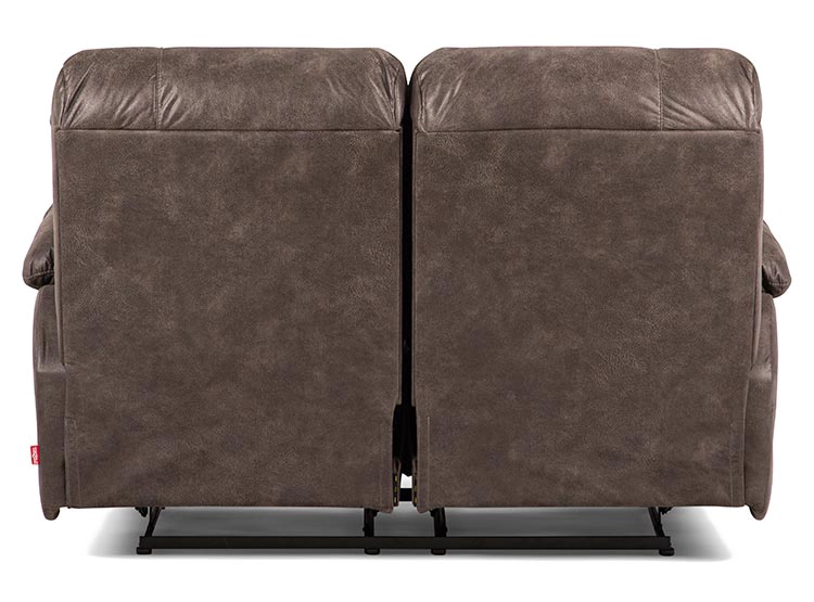 SOFÁ ROSEN RECLINABLE BUCAREST PU 2 CUERPOS CAFÉ - 9