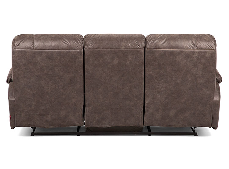SOFÁ ROSEN RECLINABLE BUCAREST PU 3 CUERPOS CAFÉ - 9