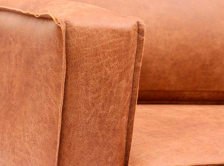 SOFA BARRA DESIGN LUNA CUERO BONDED 3C - 3