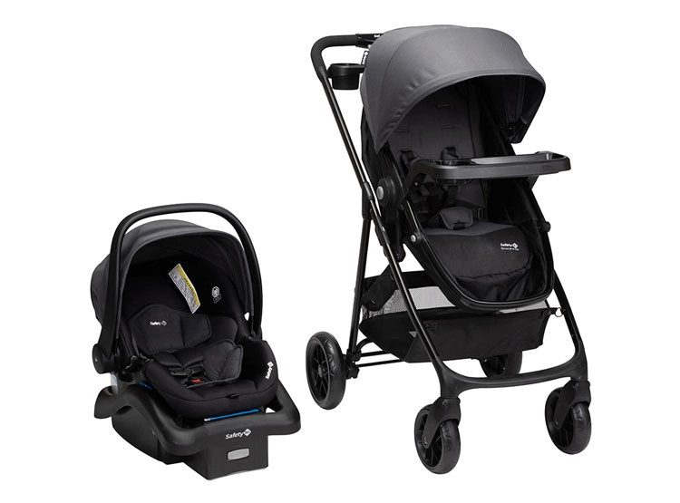 COCHE TRAVEL SYSTEM SAFETY 1ST GROW AND GO GRIS - 1